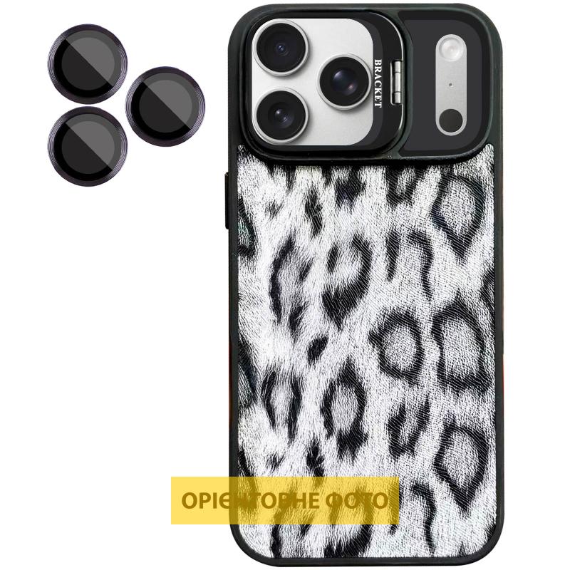 Чехол TPU+PC Wild Leopard with MagSafe and Lens для Apple iPhone 17 Air (6.5) на картинке №3