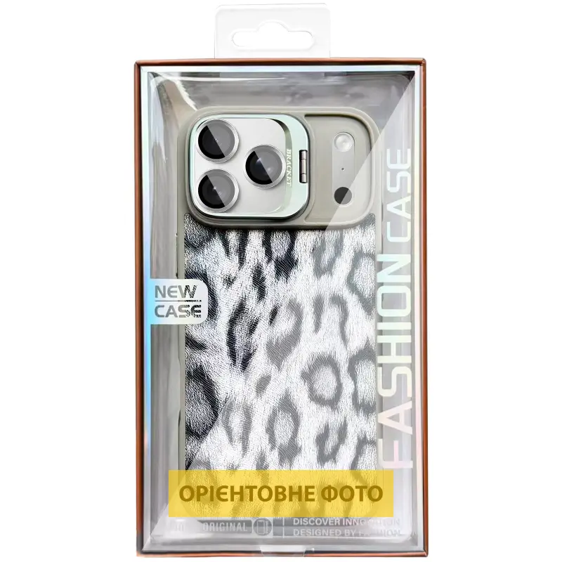 Чехол TPU+PC Wild Leopard with Magnetic Fit and Lens для Apple iPhone 17 Air (6.5"), Grey 2, TPU+PC, купить оптом с доставкой