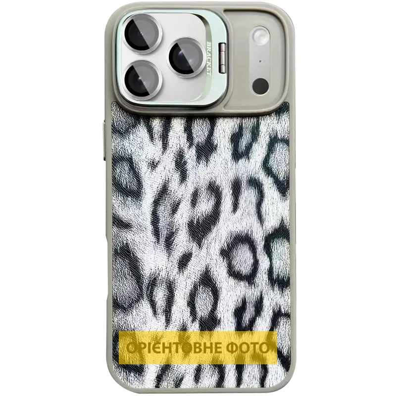 Чехол TPU+PC Wild Leopard with Magnetic Fit and Lens для Apple iPhone 17 Air (6.5"), Grey 4, TPU+PC, купить оптом с доставкой