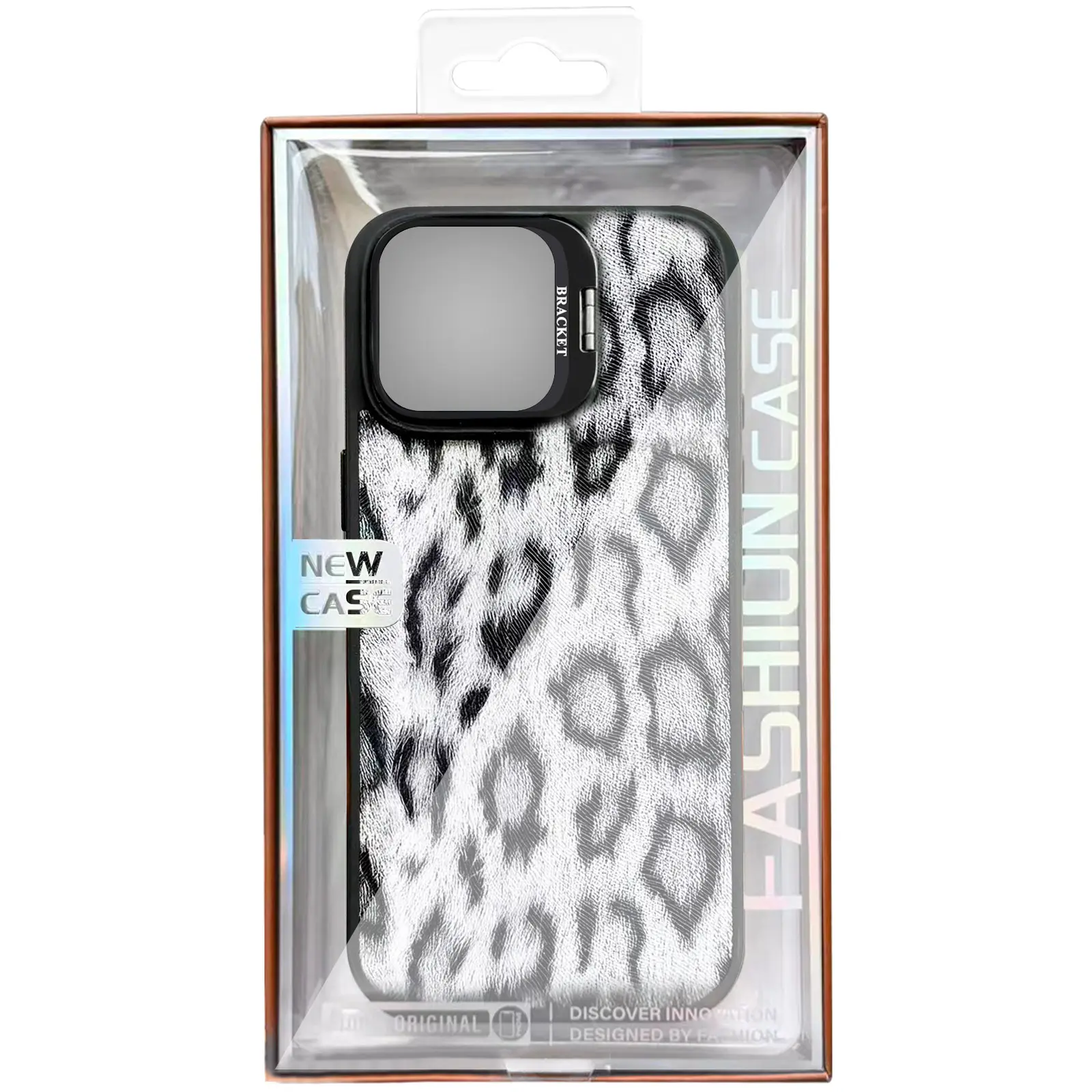 Чехол TPU+PC Wild Leopard with Magnetic Fit для Apple iPhone 13 / 14 (6.1"), Black 1, TPU+PC, купить оптом с доставкой
