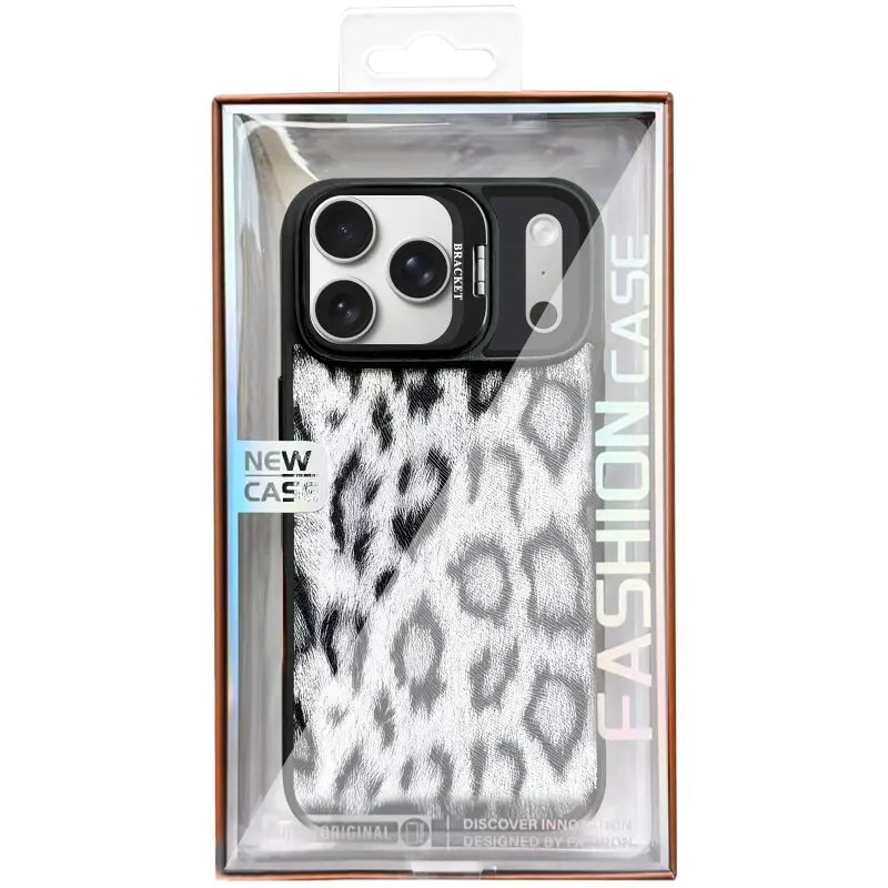 Чехол TPU+PC Wild Leopard with Magnetic Fit для Apple iPhone 15 Pro Max (6.7"), Black 1, TPU+PC, купить оптом с доставкой