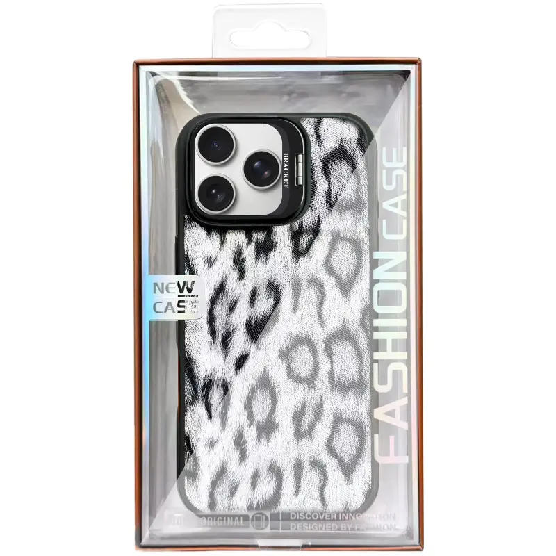 Чехол TPU+PC Wild Leopard with Magnetic Fit для Apple iPhone 16 Pro Max (6.9"), Black 1, TPU+PC, купить оптом с доставкой