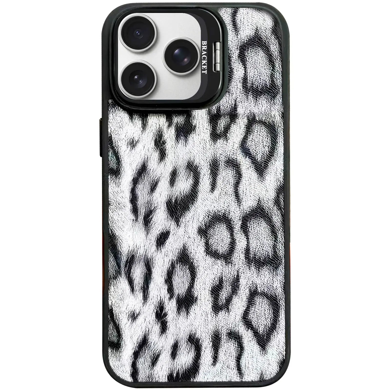 Чехол TPU+PC Wild Leopard with Magnetic Fit для Apple iPhone 16 Pro Max (6.9"), Black, TPU+PC, купить оптом с доставкой