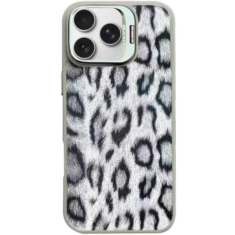 Чехол TPU+PC Wild Leopard with Magnetic Fit для Apple iPhone 16 Pro Max (6.9"), Grey, TPU+PC, купить оптом с доставкой