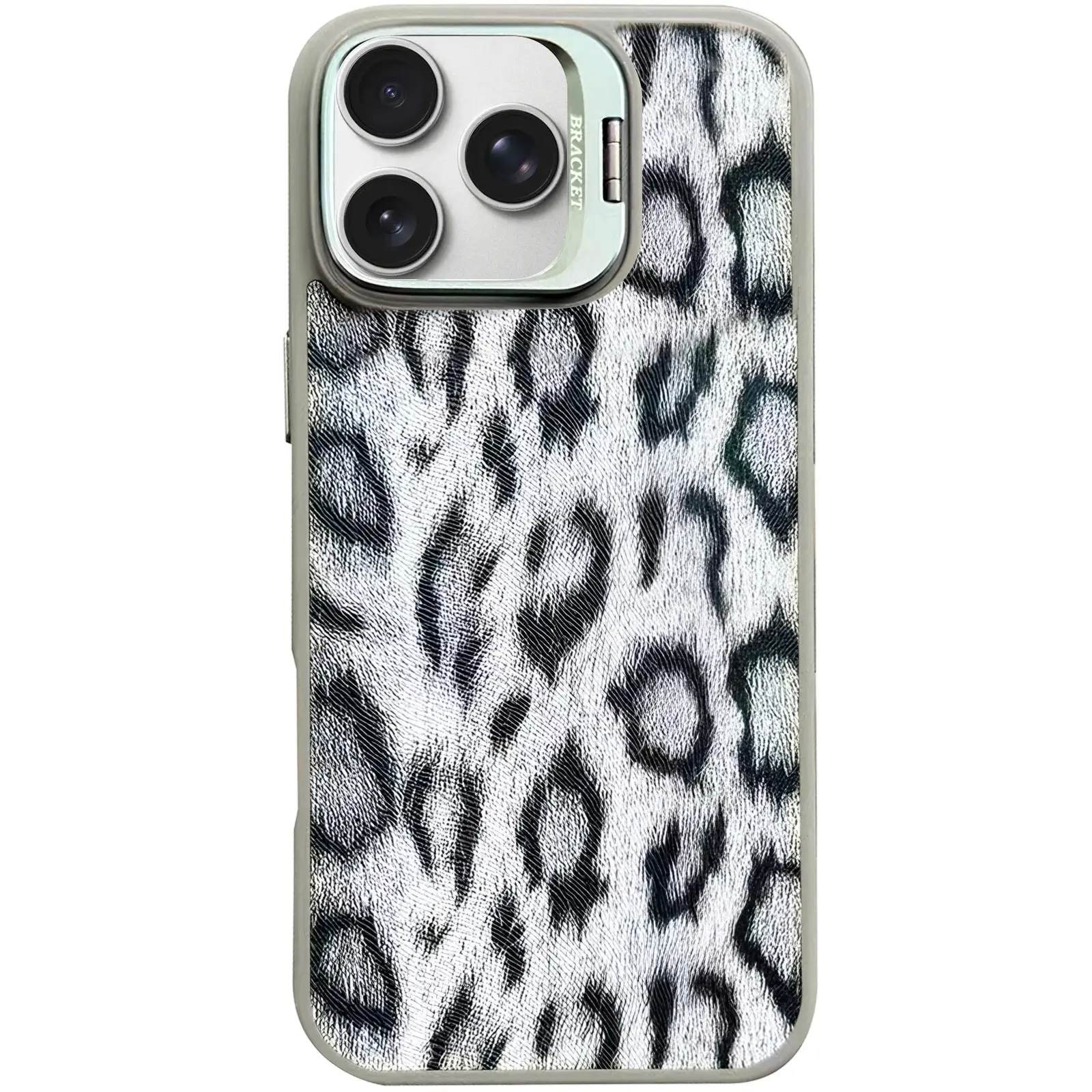 Чехол TPU+PC Wild Leopard with Magnetic Fit для Apple iPhone 16 Pro Max (6.9"), Grey, TPU+PC, купить оптом с доставкой