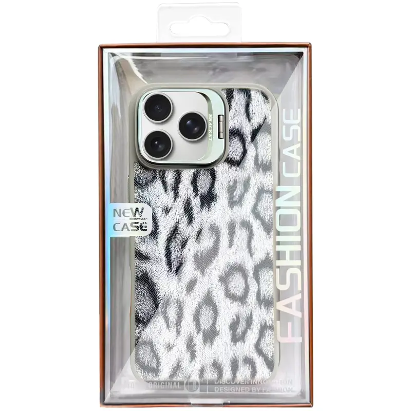 Чехол TPU+PC Wild Leopard with Magnetic Fit для Apple iPhone 16 Pro Max (6.9"), Grey 2, TPU+PC, купить оптом с доставкой