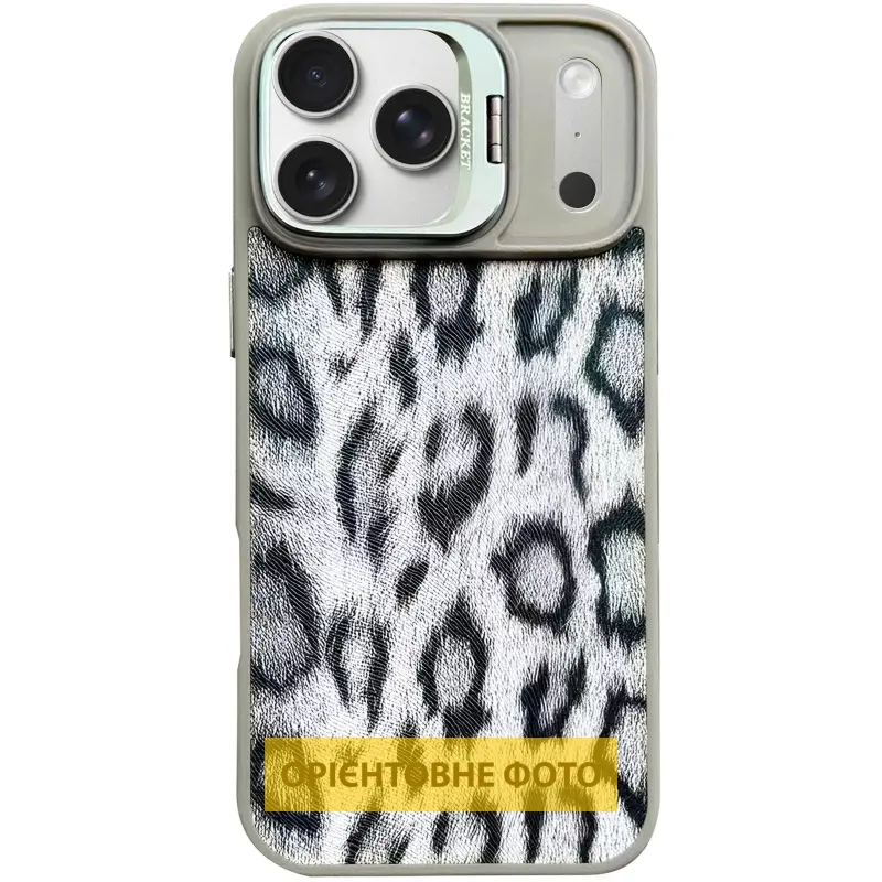 Чехол TPU+PC Wild Leopard with Magnetic Fit для Apple iPhone 17 Air (6.5"), Grey, TPU+PC, купить оптом с доставкой