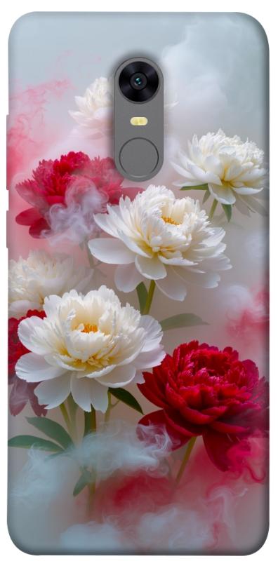 Чехол itsPrint Red and white smoke для Xiaomi Redmi 5 Plus / Redmi Note 5 (Single Camera), цветы, купить оптом с доставкой