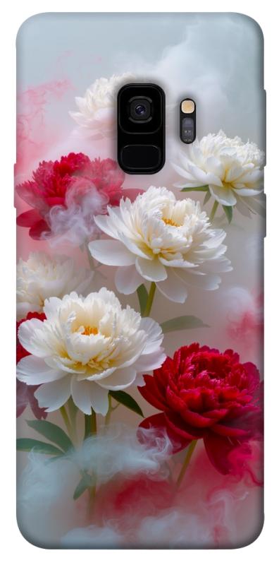 Чохол itsPrint Red and white smoke для Samsung Galaxy S9, квіти, купити оптом з доставкою