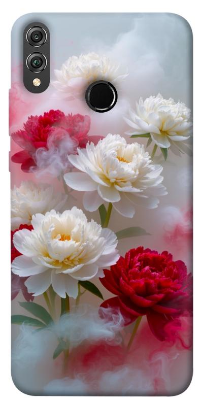 Чехол itsPrint Red and white smoke для Huawei Honor 8X, цветы, купить оптом с доставкой