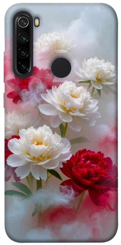 Чехол itsPrint Red and white smoke для Xiaomi Redmi Note 8, цветы, купить оптом с доставкой