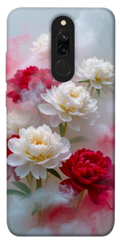 Чехол itsPrint Red and white smoke для Xiaomi Redmi 8, цветы, купить оптом с доставкой