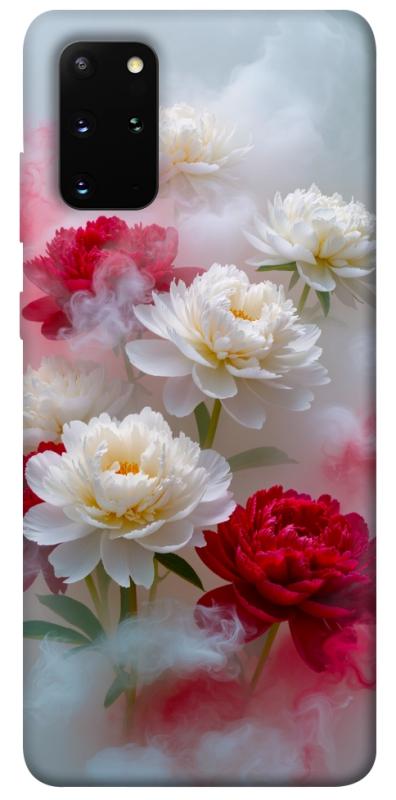 Чехол itsPrint Red and white smoke для Samsung Galaxy S20+, цветы, купить оптом с доставкой