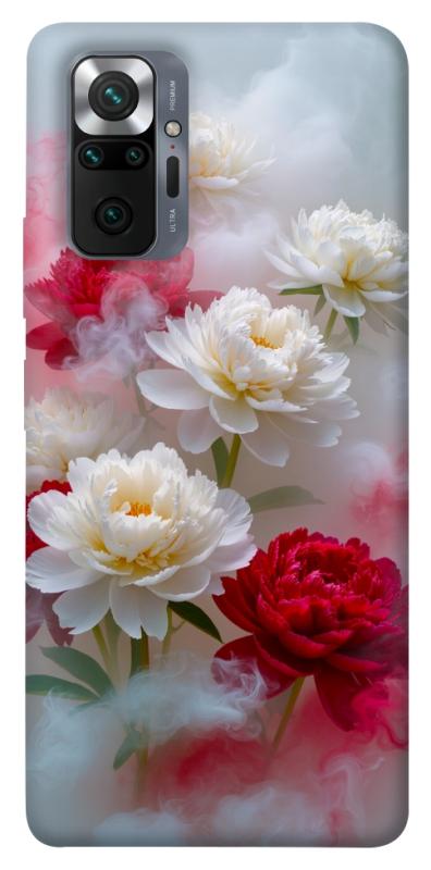Чехол itsPrint Red and white smoke для Xiaomi Redmi Note 10 Pro, цветы, купить оптом с доставкой