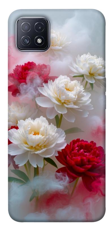 Чехол itsPrint Red and white smoke для Oppo A73, цветы, купить оптом с доставкой