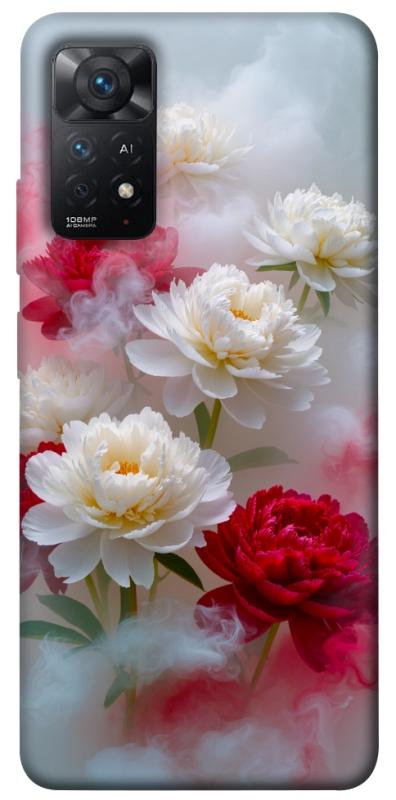 Чехол itsPrint Red and white smoke для Xiaomi Redmi Note 11 Pro 4G/5G, цветы, купить оптом с доставкой