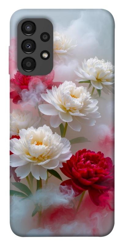 Чехол itsPrint Red and white smoke для Samsung Galaxy A13 4G, цветы, купить оптом с доставкой