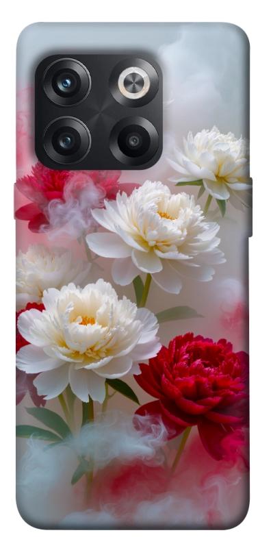 Чохол itsPrint Red and white smoke для OnePlus 10T, квіти, купити оптом з доставкою