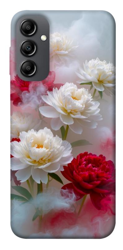 Чехол itsPrint Red and white smoke для Samsung Galaxy A14 4G/5G, цветы, купить оптом с доставкой