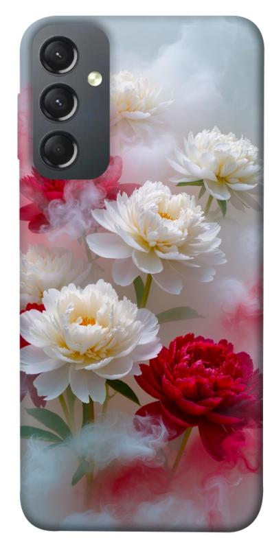 Чехол itsPrint Red and white smoke для Samsung Galaxy A24 4G, цветы, купить оптом с доставкой
