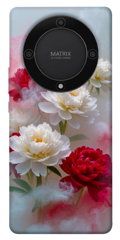 Чехол itsPrint Red and white smoke для Huawei Magic5 Lite, цветы, купить оптом с доставкой
