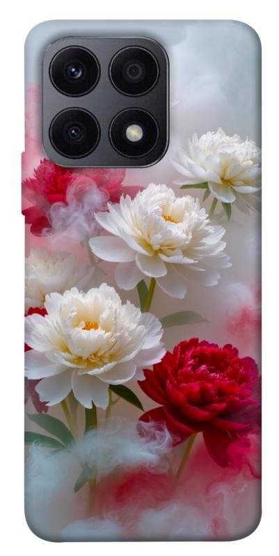 Чехол itsPrint Red and white smoke для Huawei Honor X8a, цветы, купить оптом с доставкой