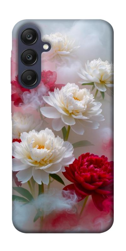 Чехол itsPrint Red and white smoke для Samsung Galaxy A25 5G, цветы, купить оптом с доставкой
