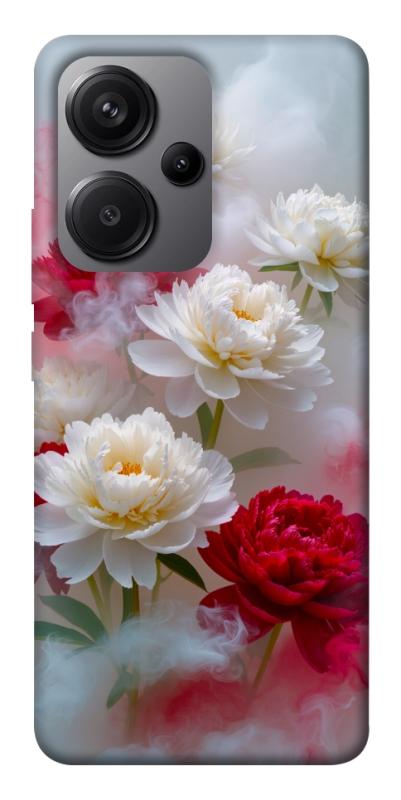 Чехол itsPrint Red and white smoke для Xiaomi Redmi Note 13 Pro+, цветы, купить оптом с доставкой