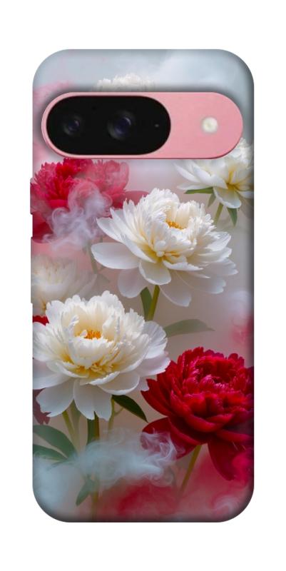 Чехол itsPrint Red and white smoke для Google Pixel 9, цветы, купить оптом с доставкой