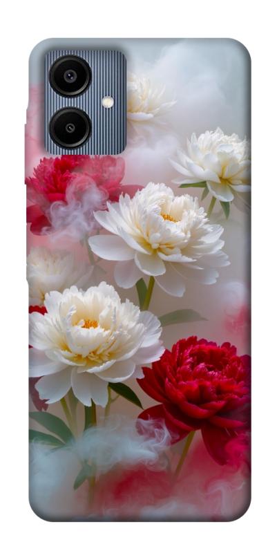 Чехол itsPrint Red and white smoke для Samsung Galaxy A06, цветы, купить оптом с доставкой