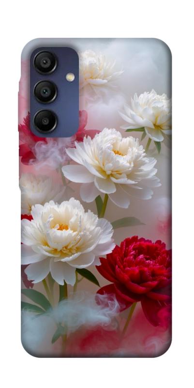 Чехол itsPrint Red and white smoke для Samsung Galaxy A16 5G, цветы, купить оптом с доставкой