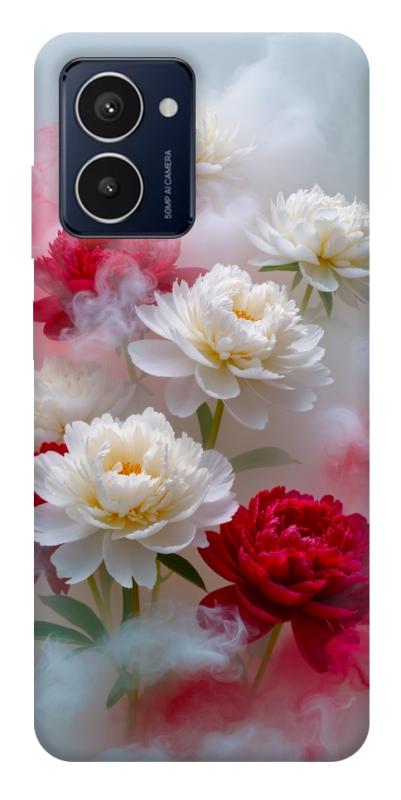 Чехол itsPrint Red and white smoke для HMD Pulse Pro, цветы, купить оптом с доставкой