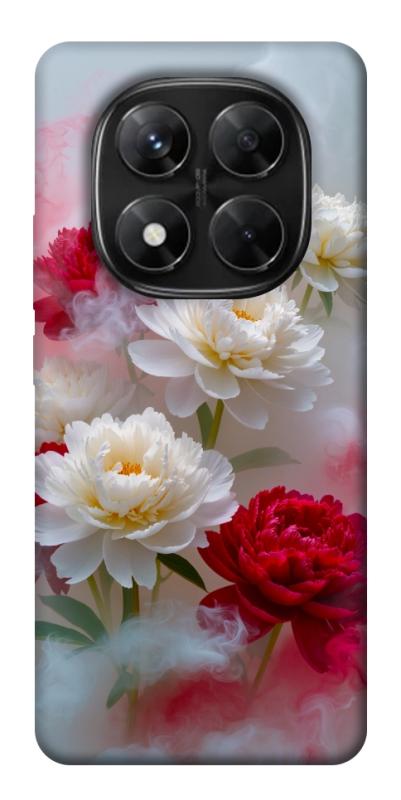 Чехол itsPrint Red and white smoke для Xiaomi Redmi Note 14 Pro 5G, цветы, купить оптом с доставкой