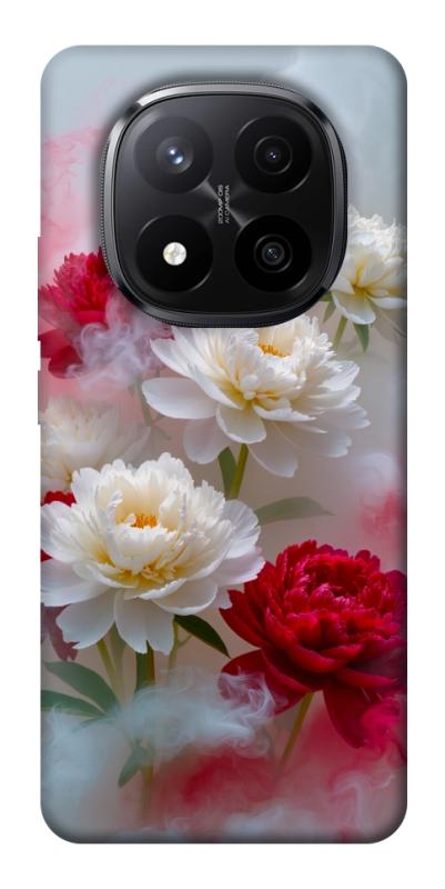 Чехол itsPrint Red and white smoke для Xiaomi Redmi Note 14 Pro+ 5G, цветы, купить оптом с доставкой