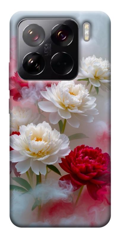 Чехол itsPrint Red and white smoke для Xiaomi 15 Pro, цветы, купить оптом с доставкой