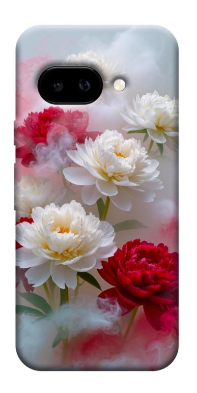 Чехол itsPrint Red and white smoke для Google Pixel 9a, цветы, купить оптом с доставкой