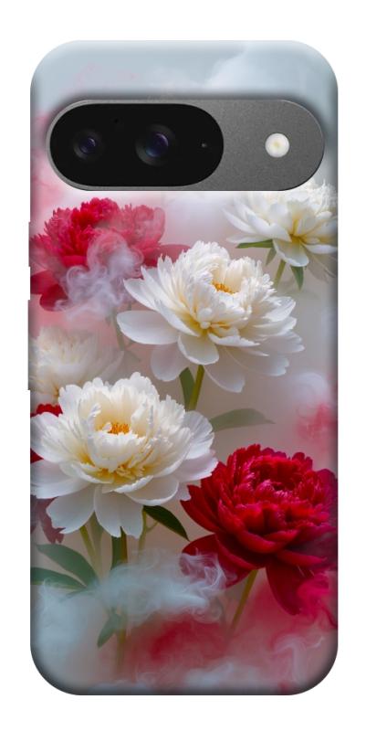 Чехол itsPrint Red and white smoke для Google Pixel 10, цветы, купить оптом с доставкой
