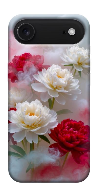 Чехол itsPrint Red and white smoke для Apple iPhone 17 Air (6.5"), цветы, купить оптом с доставкой