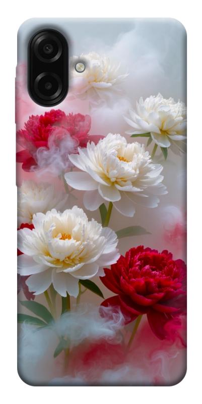Чехол itsPrint Red and white smoke для Samsung Galaxy A07, цветы, купить оптом с доставкой