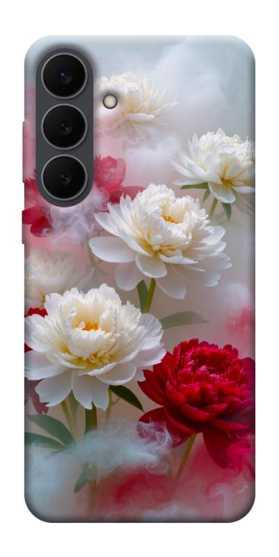 Чехол itsPrint Red and white smoke для Samsung Galaxy S25 FE, цветы, купить оптом с доставкой