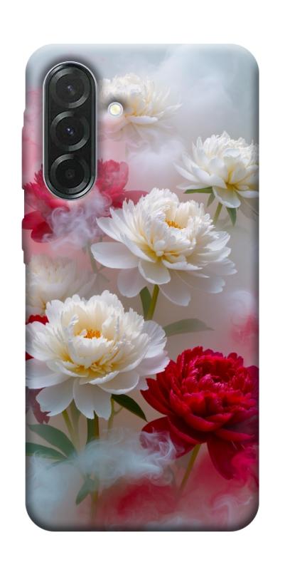 Чехол itsPrint Red and white smoke для Samsung Galaxy A37 5G, цветы, купить оптом с доставкой