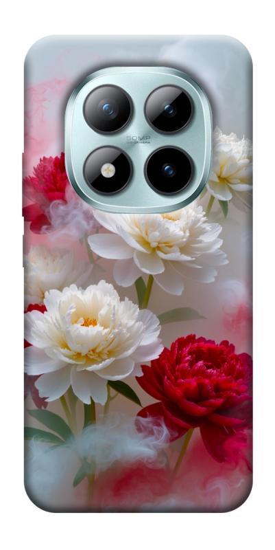 Чехол itsPrint Red and white smoke для Xiaomi Redmi Note 15 Pro 5G, цветы, купить оптом с доставкой