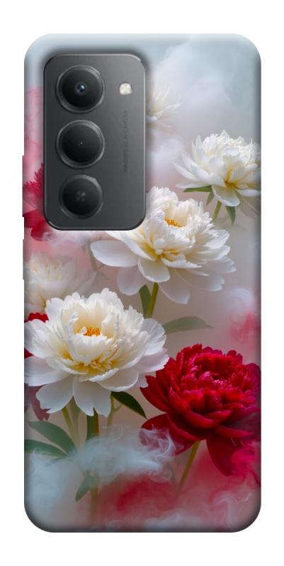 Чехол itsPrint Red and white smoke для Xiaomi Redmi 15 (Global), цветы, купить оптом с доставкой