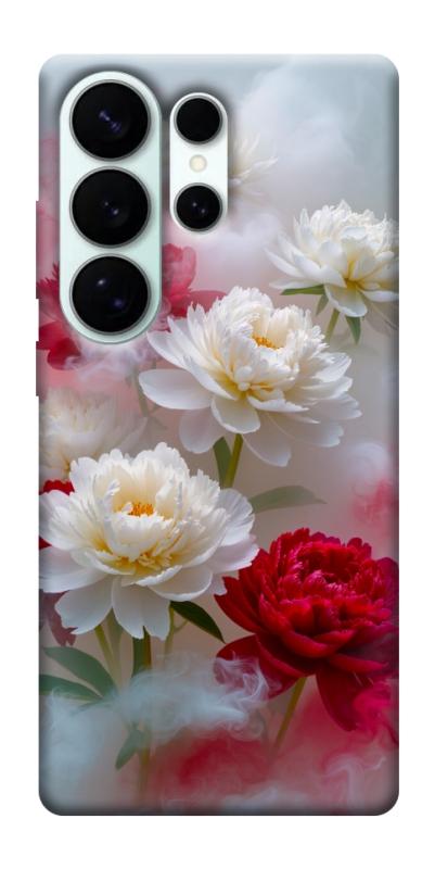 Чехол itsPrint Red and white smoke для Samsung Galaxy S26 Ultra, цветы, купить оптом с доставкой