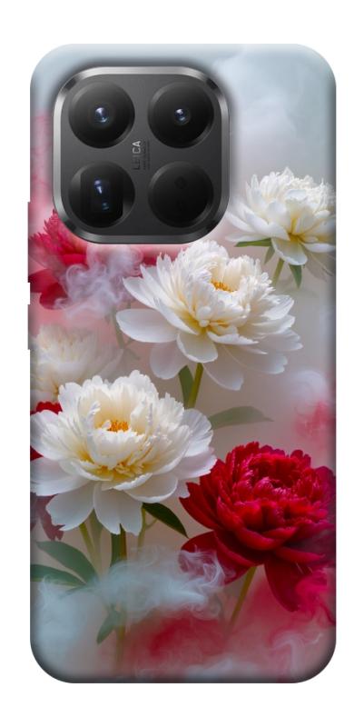 Чехол itsPrint Red and white smoke для Xiaomi 15T Pro, цветы, купить оптом с доставкой