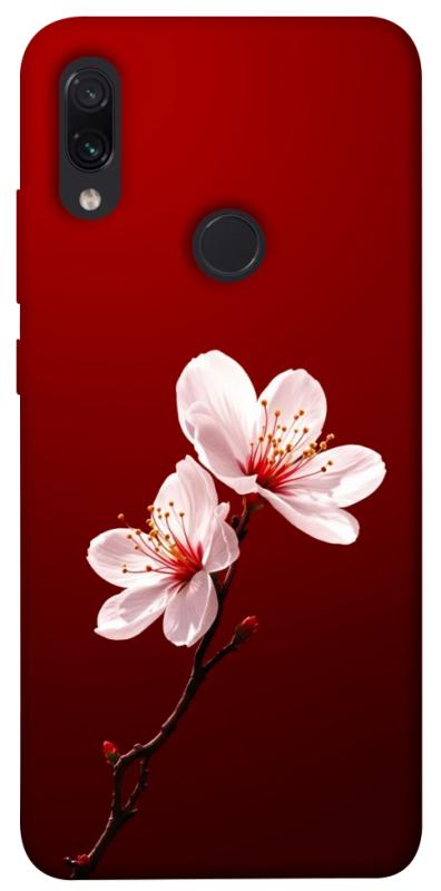 Чехол itsPrint Sakura red для Xiaomi Redmi Note 7 / Note 7 Pro / Note 7s, цветы, купить оптом с доставкой