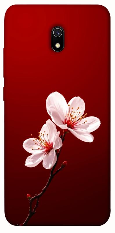 Чехол itsPrint Sakura red для Xiaomi Redmi 8a, цветы, купить оптом с доставкой
