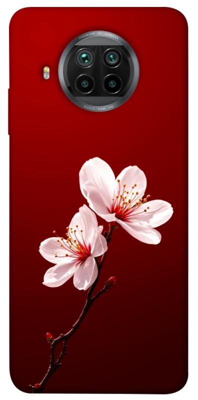 Чехол itsPrint Sakura red для Xiaomi Mi 10T Lite / Redmi Note 9 Pro 5G, цветы, купить оптом с доставкой