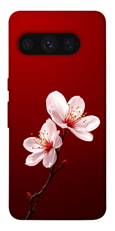 Чохол itsPrint Sakura red для Google Pixel 8 Pro, квіти, купити оптом з доставкою