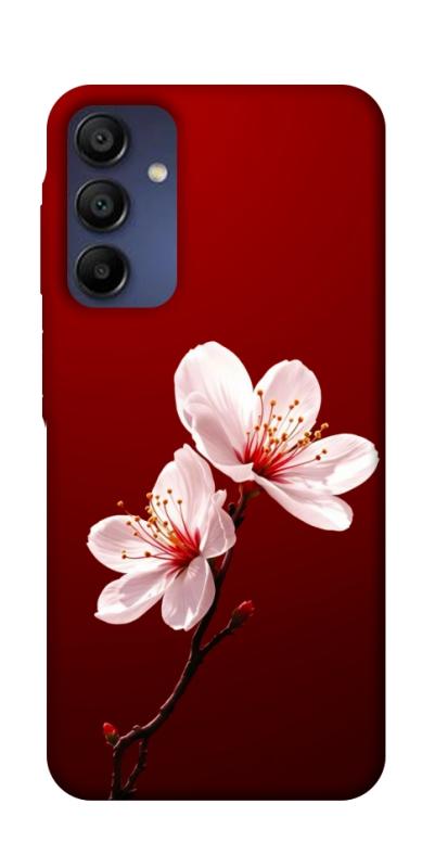 Чехол itsPrint Sakura red для Samsung Galaxy A16 5G, цветы, купить оптом с доставкой